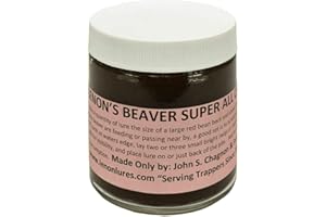 LENON LURES Lenon's Beaver Super All Call Lure 8 oz. Jar Long Liner Trapper's Special