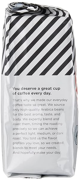 AMAZON FRESH COLOMBIA GROUND COFFEE, MEDIUM ROAST, 12 OUNCE