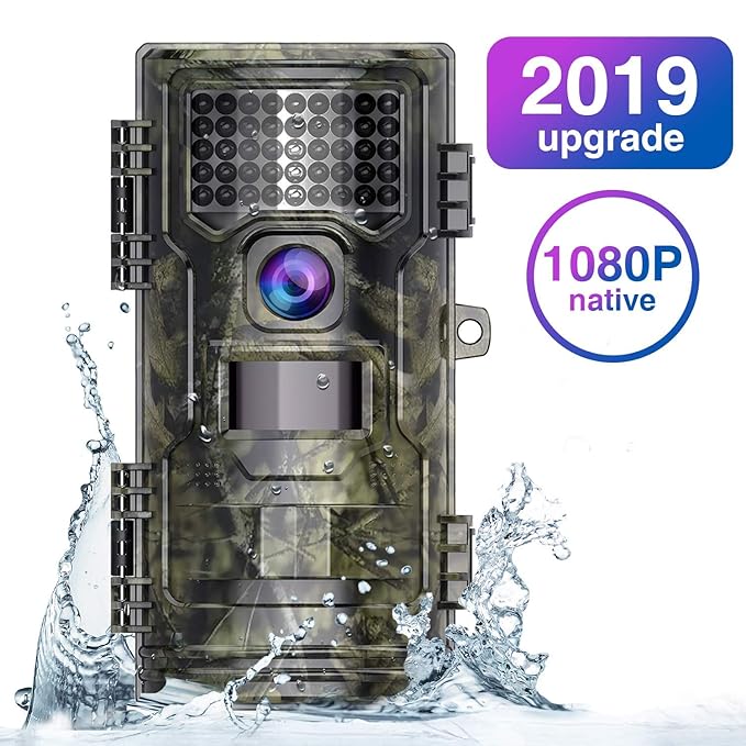 WiMiUS Wildlife Camera 20MP Native 1080P Trail Game Camera with Night