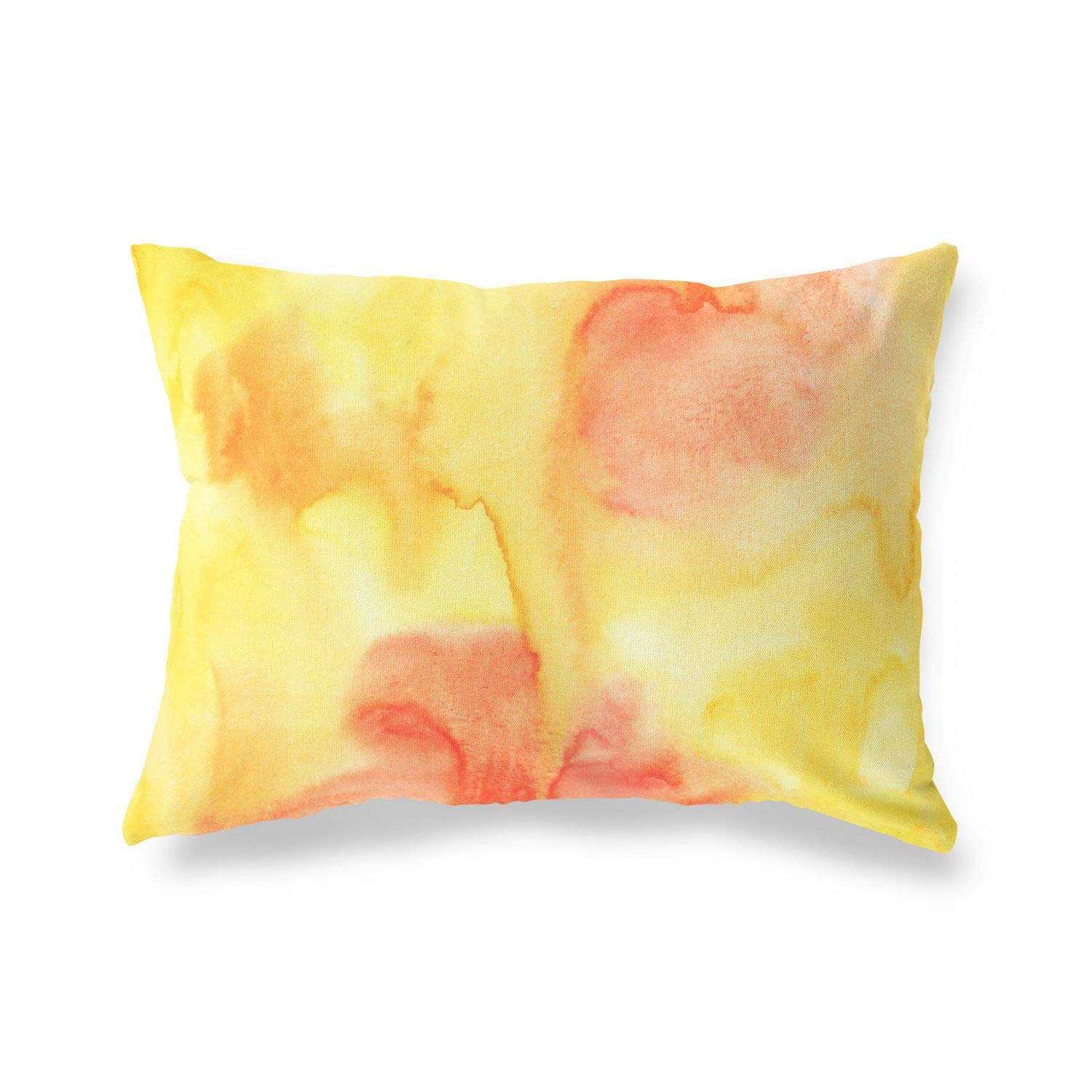 Bonamaison Decorative Cushion Cover Watercolor Theme, Throw Pillow Covers, Home Decorative Pillowcases for Livingroom, Sofa, Bedroom, Size:35x50 Cm - Designed and Manufactured in Turkey