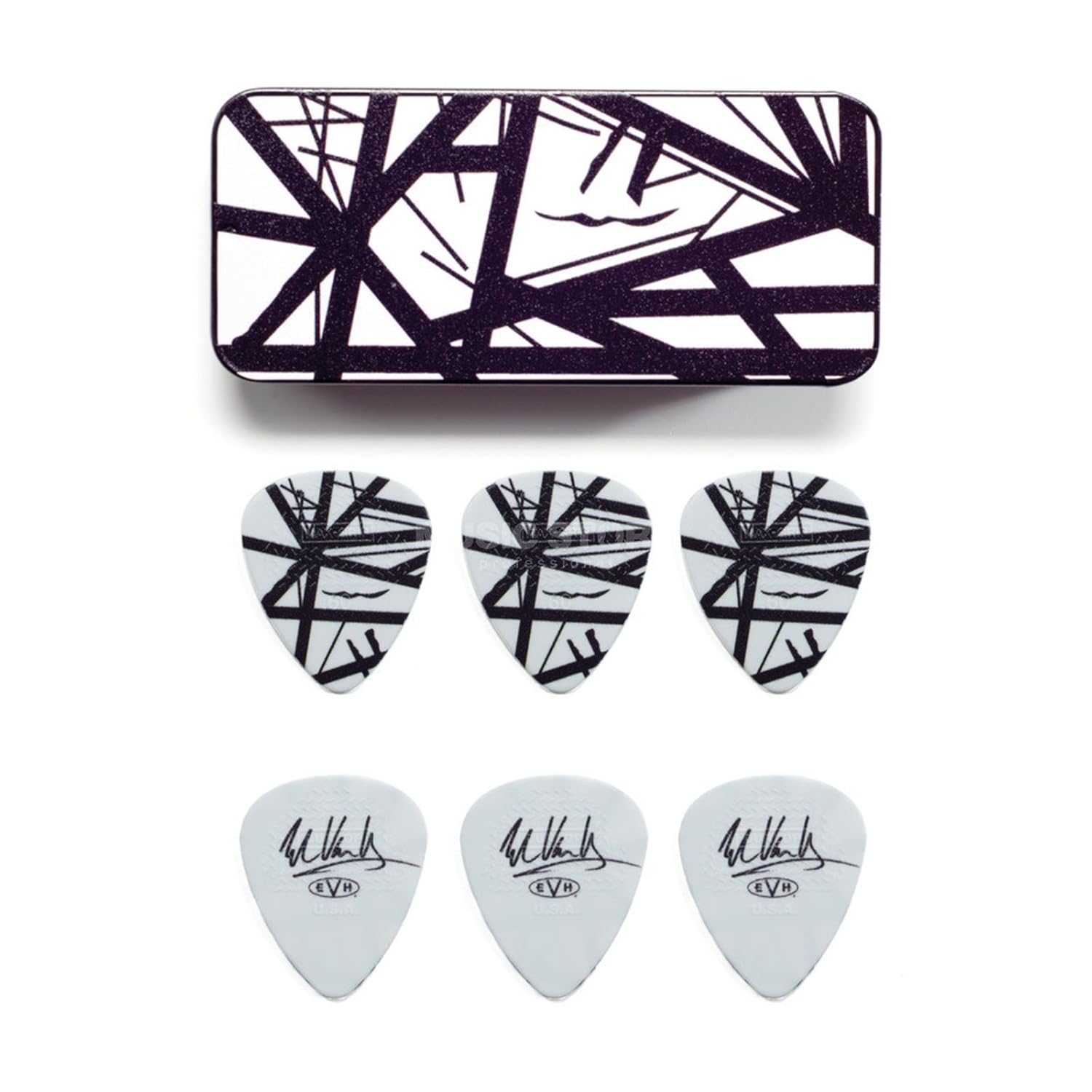 w/Bonus EVHPT03 Tin Pick EVH Halen Van Eddie Dunlop RIS