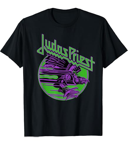 Amazon.com: Judas Priest Point of Entry T-Shirt : Clothing, Shoes