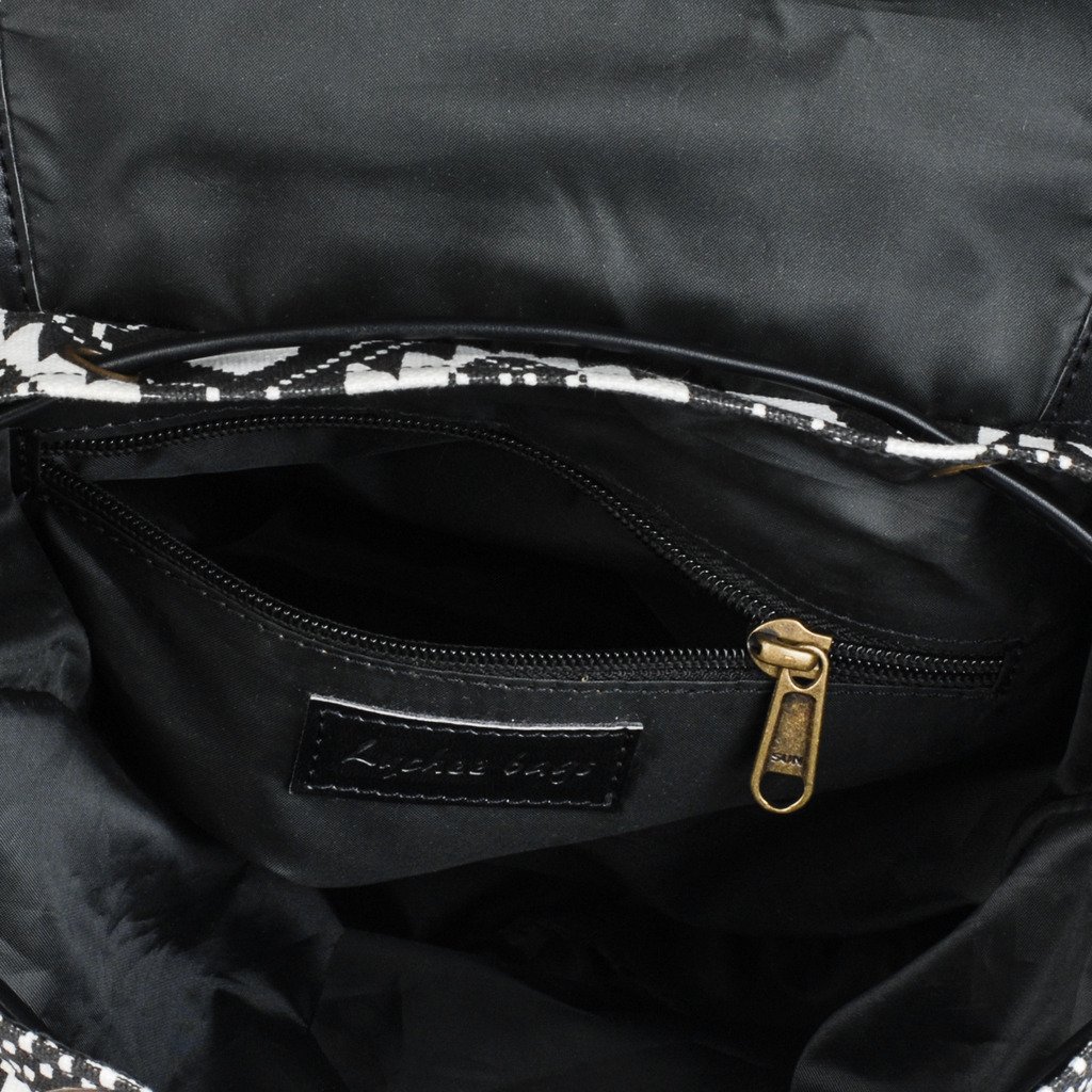 lychee bags canvas/pu amie sling bag for girls