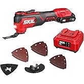 SKIL PWRCORE 20V Brushless Oscillating Multi-Tool Kit Including 2.0Ah Battery and Charger-OS5920B-10
