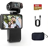 ORDRO M3 Handheld Digital Camera, 5K Video Camcorder 48MP 4K/60fps, 3.5'' Flippable Screen 3250mAh Battery WiFi IR Night Vision Camera for YouTube Vlogs w/64G Card