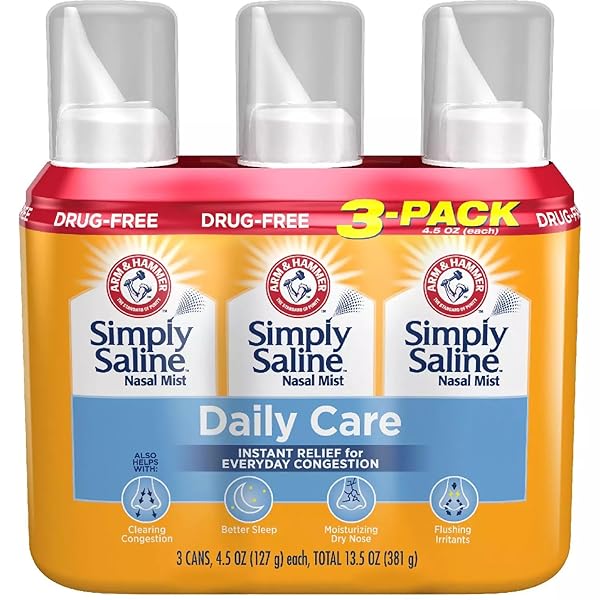 SIMPLY SALINE GIANT SIZE 4.25 OZ, PACK OF 3