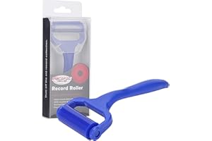 Pacific Mailer Record Cleaner Anti-Static Viscous Silicone Cleaning Roller for Vinyl Record, LCD Screen, Washable & Reusable, Dust Remover