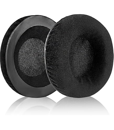 Replacement Headband Cushion & Ear Pads Hooks Kit For Sony MDR V700 / Z700 DJ Headphones (Black)