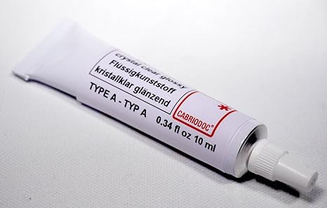 CABRIODOC Cabrio Verdeck Kunststoff PVC Scheibe Heckscheibe Reparatur Set alle Marken