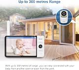 VTech VM919HD Baby Monitor with Camera 360° Pan 7" 720p Display view 3