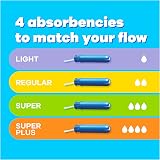 Tampax Compak Super Tampons 18 Count - Fragrance Free, Compact Applicator view 6