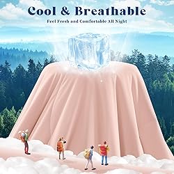 FineMay Cooling Comforter Twin Size, Double-Sided