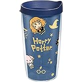 Tervis Harry Potter Charm Icons Made in USA Double Walled Insulated Tumbler Travel Cup Keeps Drinks Cold & Hot, 16oz, Classic