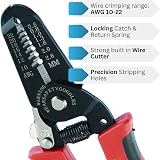 Switch Electronics Wire Cutter and Stripper 10-22AWG 7in Ergonomic UK Stock view 2
