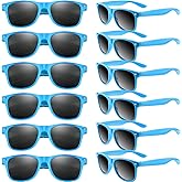 TUPARKA 12 Pack Sunglasses Party Favors Bulk Party Sunglasses Goody Bag Fillers for Birthday Party Beach Pool Party, Blue