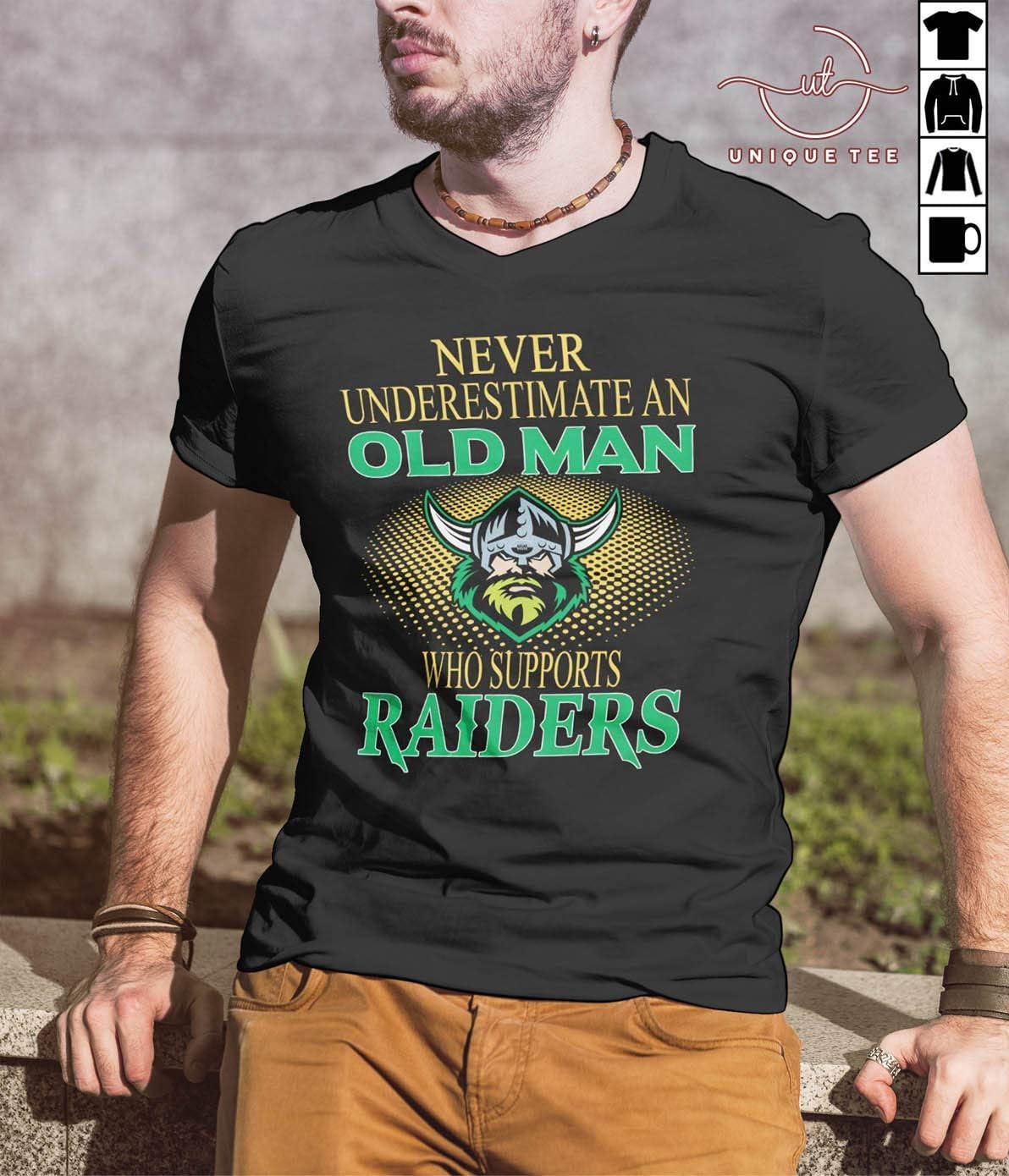 Canberra Raiders Fan Man T-Shirt, Long Sleeve, Sweatshirt, Hoodie