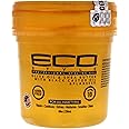 Eco Style Ecoco Gel - Olive Oil And Shea Butter Black Castor Oil And Flaxseed - Superior Hold And Healthy Shine - Helps Moisturize Scalp - Repairs Damaged Follicles - Promotes Hair Growth - 8 Oz