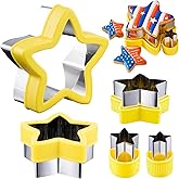 ETERSION Star Cookie Cutter 5 Pieces 5 Sizes 1" to 4"