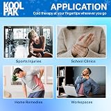 Koolpak 20 x Instant Ice Packs 12x29cm - Quick Activation, Single Use, 40 Min view 6