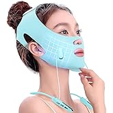 Face Belts with Adjustable Straps,Double Chin Reducer and Face Lift Device with 4 Modes and 5 Gear Adjustable Intensities,Double Chin Machine for V-face