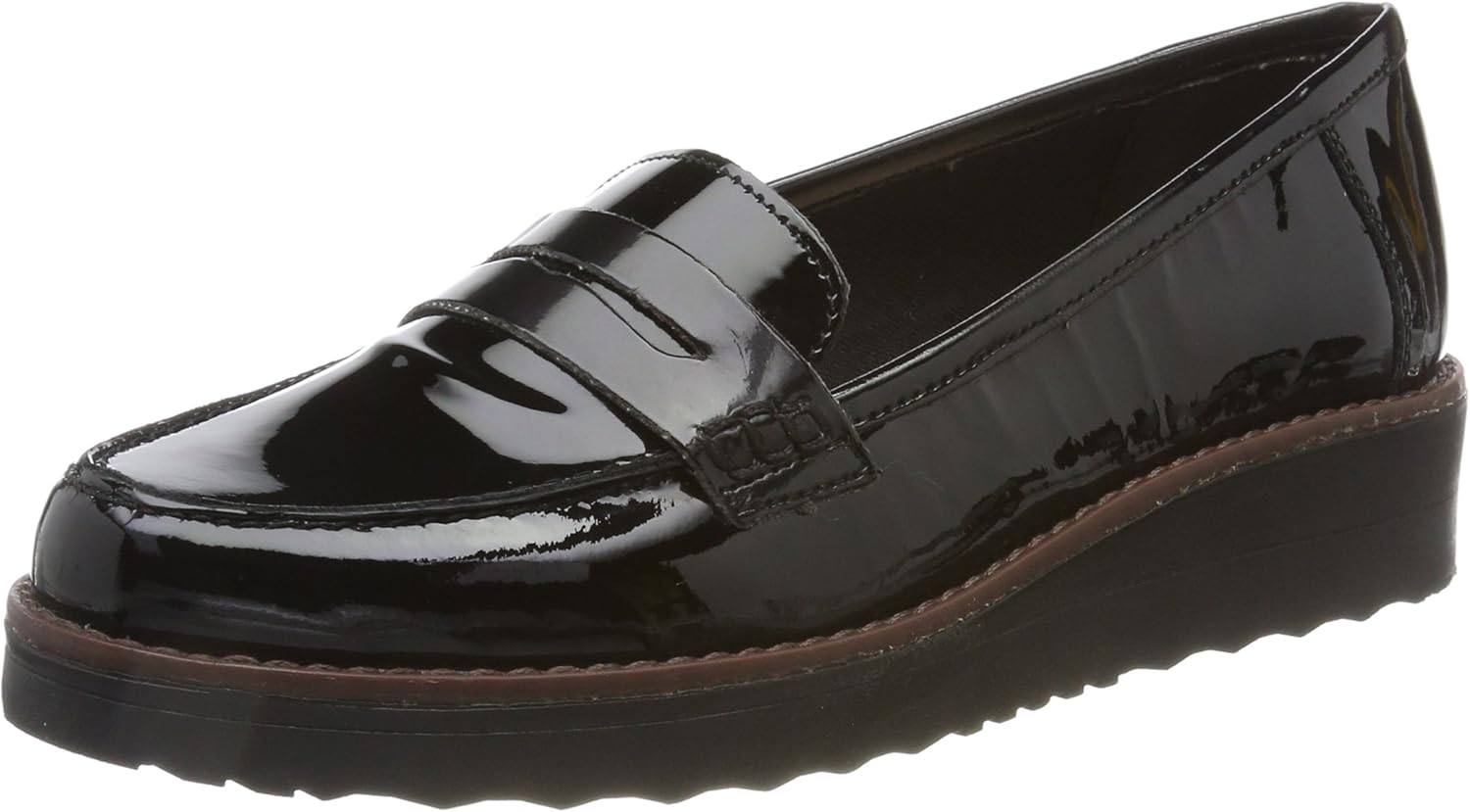 carvela platform loafers
