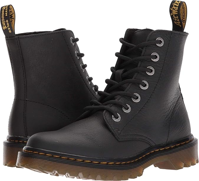luana leather combat boot