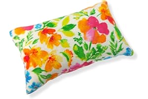 NAKPUNAR Emery Sewing Pincushion Filled with Abrasive Emery Sand - Handmade in USA (2"x3", Pink & Orange)