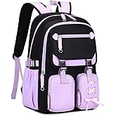Kids Backpacks for Girls Teens Kawaii Bookbag for Elementary Primary Middle High School Daypack