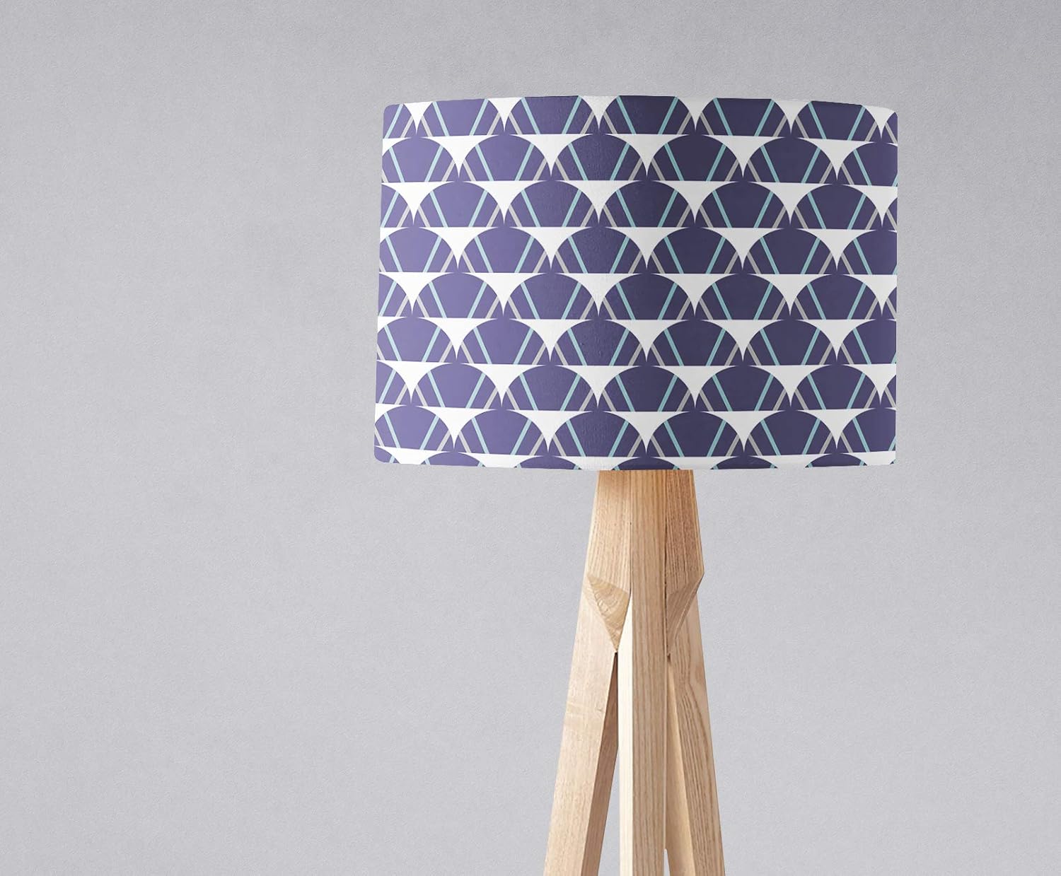 Purple Geometric Lampshade Ceiling Light Shade Or Table Lamp Shade