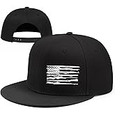 Flat Bill Hats for Men Snapback Snap Backpack Hat for Boy Wide Brim Pitbull lids Black Trucker Dad Baseball Cap Rock Roll