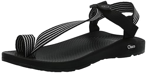 Chaco Women's Outdoor Sandal, Bar Black & White-2024 New, 5