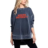 chicka-d NCAA womens Burnout Crew Sweatshirt
