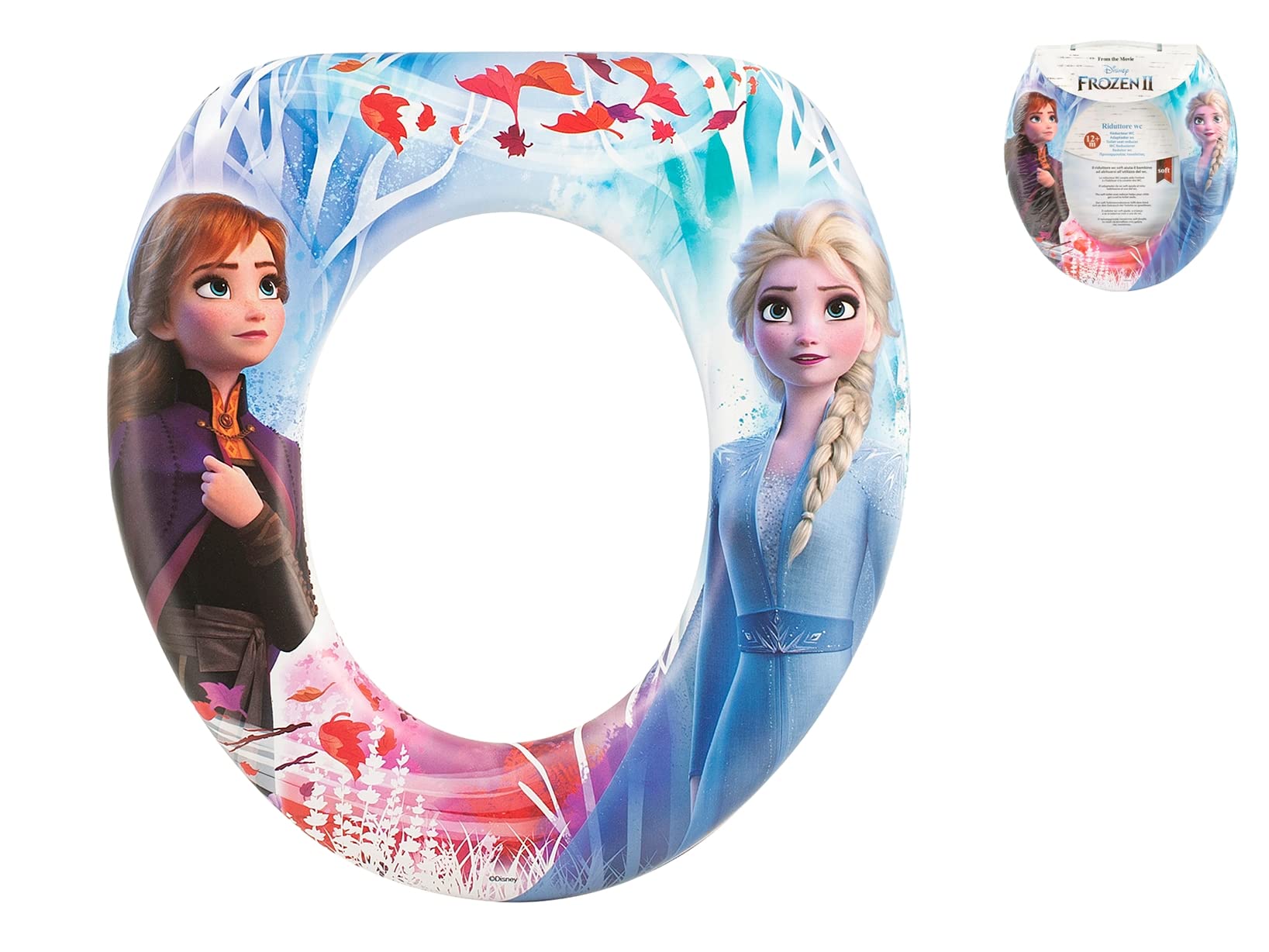 Lulabi Disney Frozen Toilet Seat Soft Seat 28 x 30 cm