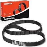 A-Premium Engine Timing Belt Compatible with Honda, Acura | for Honda Accord 2003-2017, Odyssey, Pilot, Ridgeline, Crosstour &amp; Acura MDX, RDX, RL, RLX, TL, TLX, TSX