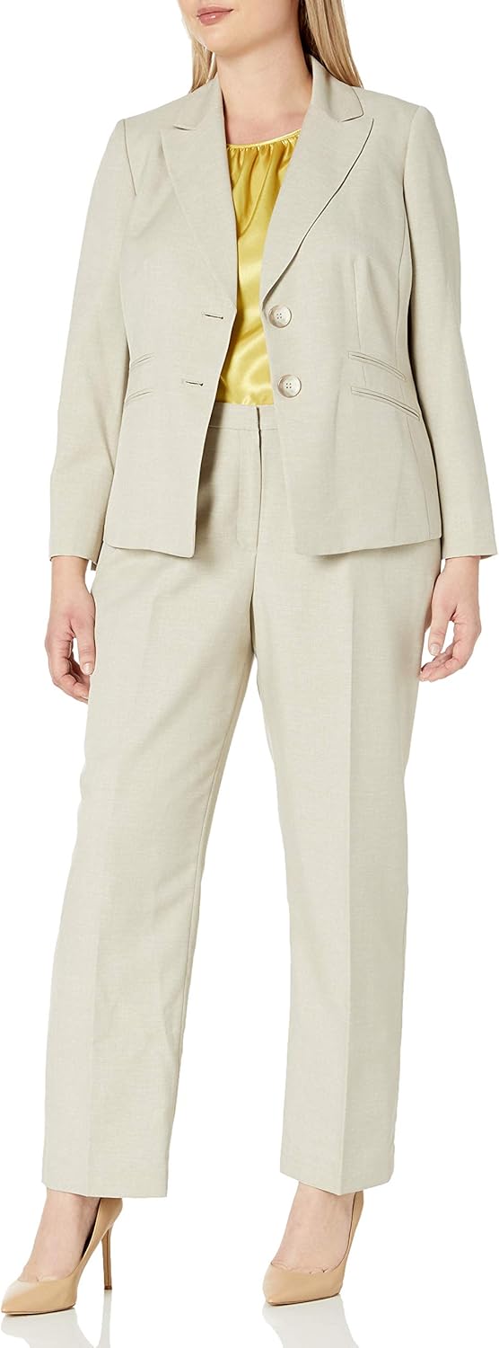 gold plus size pant suit