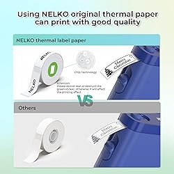 Nelko Label Maker Machine with Tape, P21 Bluetooth