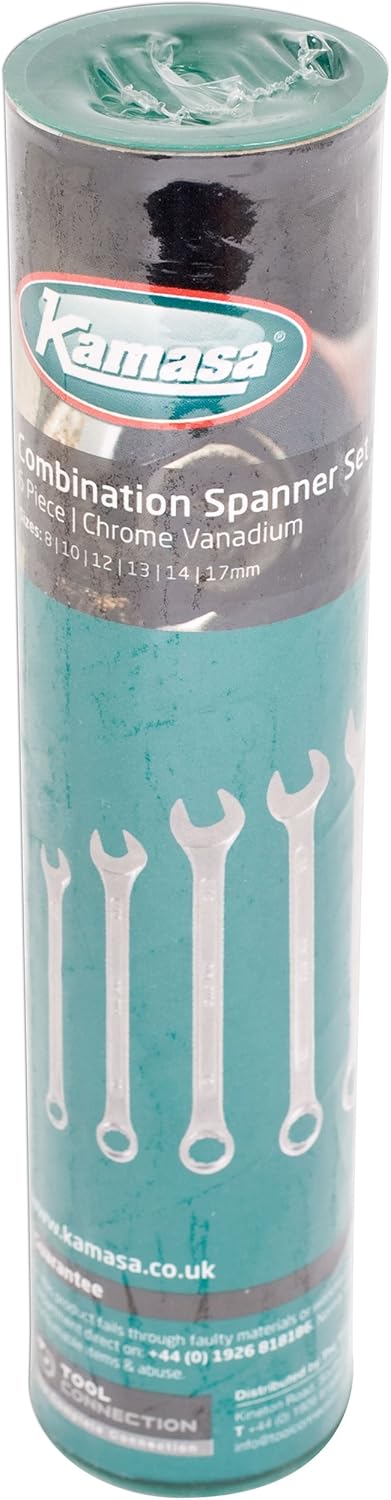 Kamasa 55984 Combination Spanner Set, Chrome - Image 4