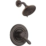 Amazon.com: Delta Faucet Lahara 17 Series Dual-Function Tub and Shower ...