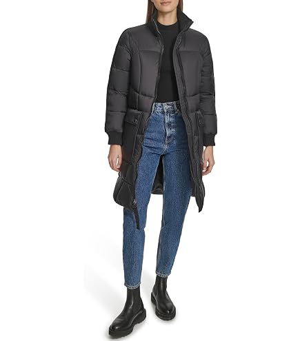 Amazon.com: Andrew Marc New York Women's Peacoat (Black, L