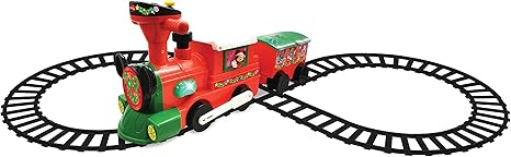 mickey train with caboose and tracks