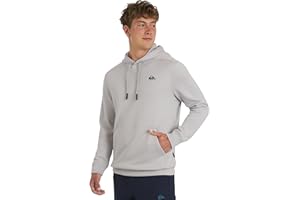 Quiksilver Men's Regular Fit Active Performance Heavyweight Jacquard Mesh and Polar Fleece Pullover Hoodie (S-XL)