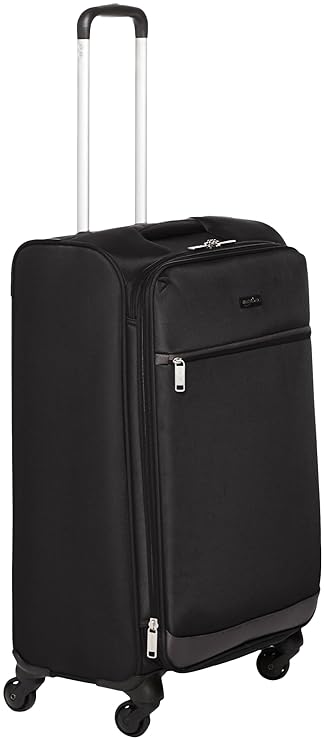 AmazonBasics - Roll-Reisetrolley, 74 cm, Schwarz