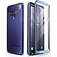 Clayco Compatible with Case for Samsung Galaxy Note 9 (2018 Release) 5G 360 Degree Mobile Phone Case Rugged Protective Bumper Case Full Cover with Built-in Screen Protector (Blue)