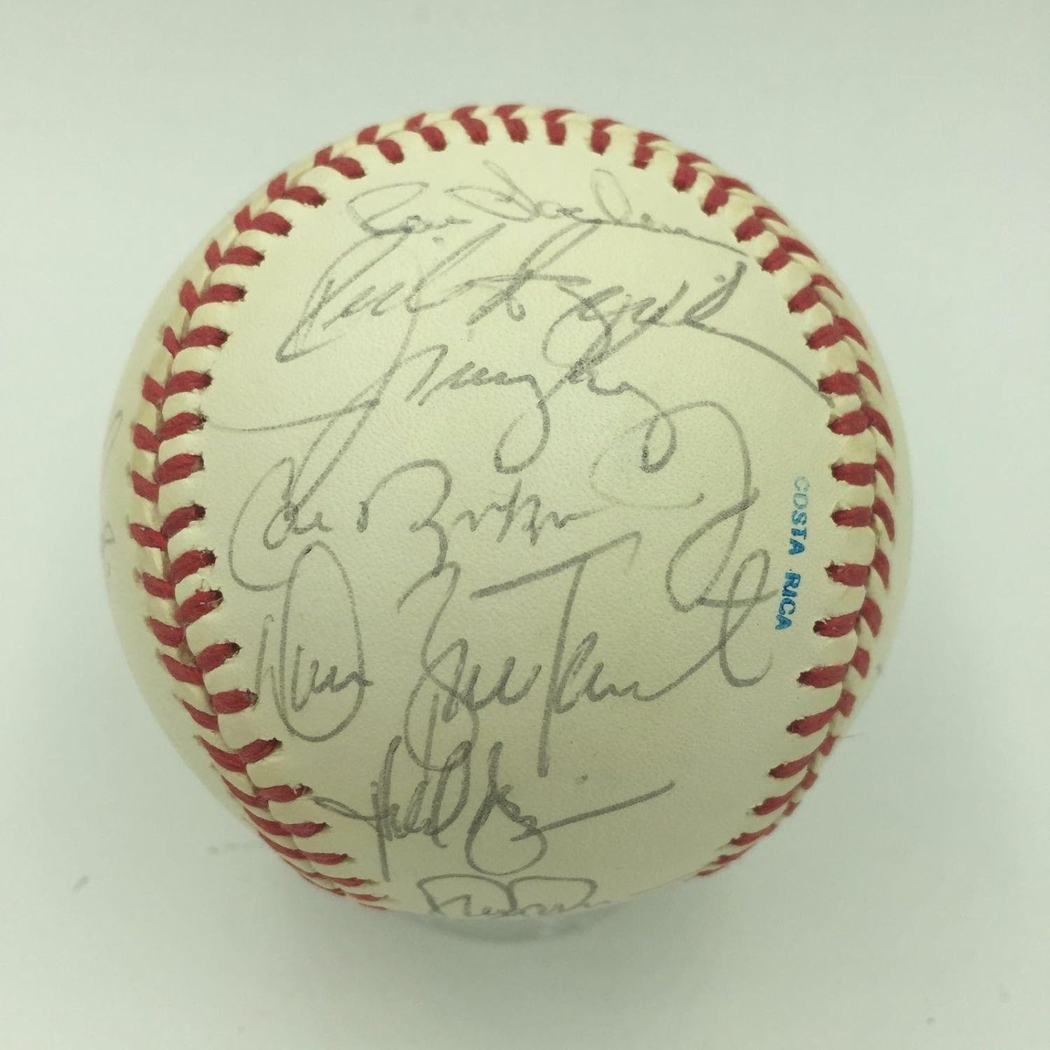 kirby puckett autographed baseball
