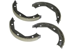 BOSCH BS831 Blue Parking Brake Shoe Set - Compatible With Select BMW 135, 325, 328, 330, 335, 340, 428, 430, 435, 440, 525, 528, 530, 540, M2, M3, M4, X1 (Ci, i, xi, xDrive, Gran Coupe, GT) +More