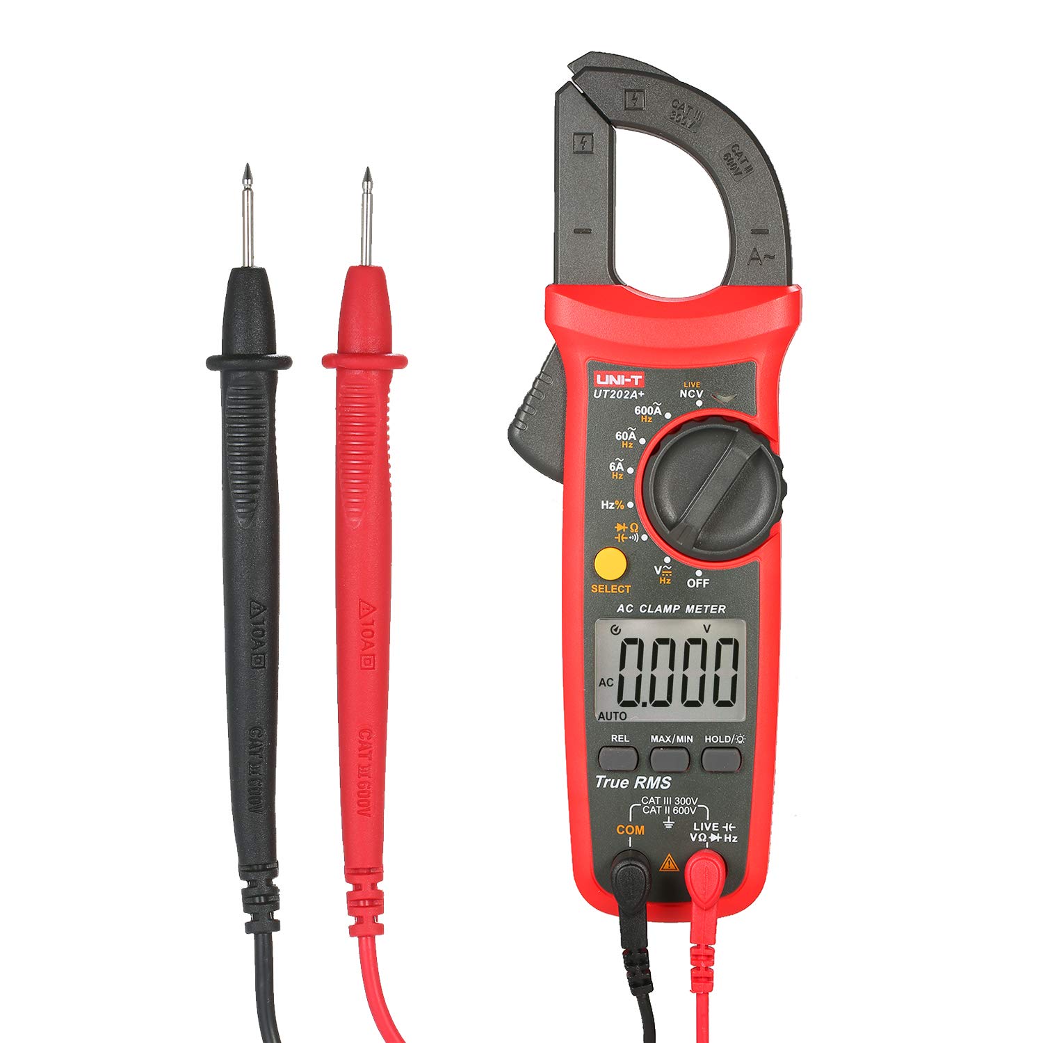 BOWONG 6000 Counts Digital Clamp Meter True RMS Multimeter Clamp Ammeter Voltage Meter NCV Test Universal Meter Tester
