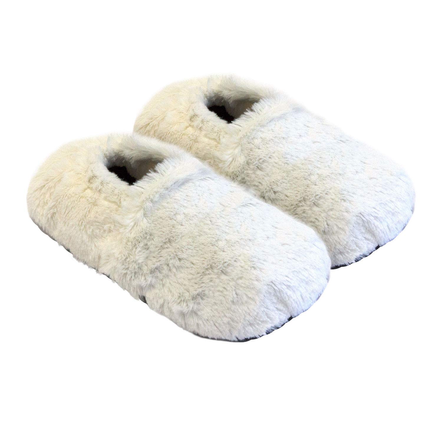 Zapatillas térmicas Pantuflas de granos para el microondas y el ...