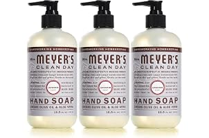 Mrs. Meyer's Hand Soap, Made with Essential Oils, Biodegradable Formula, Lavender, 12.5 fl. oz - Pack of 3
