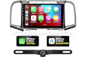 SizxNanv for Toyota VENZA 2009-2016 Radio Compatible with Wireless Carplay Android Auto,Car Upgrade Stereo Touchscreen Bluetooth Navigation GPS WiFi FM/AM Backup Camera Media Player 8-Core Head Unit