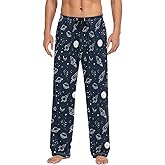 Pfrewn Men's Pajama Pants Animal Monster Trucks Lounge Pants Super Soft Pajama Bottoms with Pockets